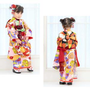 七五三 着物 レンタル 3歳 女の子 フルセッ...の詳細画像1
