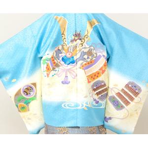 七五三 着物 レンタル 小さめ5歳 男の子 フ...の詳細画像4