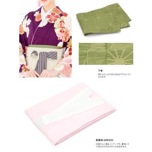 レンタル 卒業式 袴 女性 袴セット 濃紫 パ...の詳細画像3