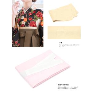 レンタル 卒業式 袴 女性 袴セット 黒 モカ...の詳細画像3