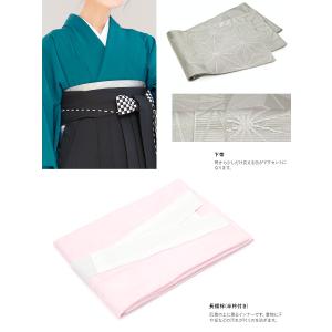 レンタル 卒業式 袴 女性 袴セット 青緑 グ...の詳細画像3