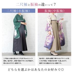 レンタル 卒業式 袴 女性 袴セット アイボリ...の詳細画像5