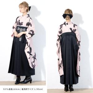 レンタル 卒業式 袴 女性 袴セット ピンク ...の詳細画像1