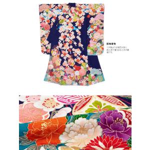 レンタル 卒業式 袴 女性 袴セット 紺 ネイ...の詳細画像2