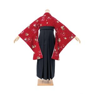 レンタル 卒業式 袴 女性 袴セット 赤 レッ...の詳細画像1
