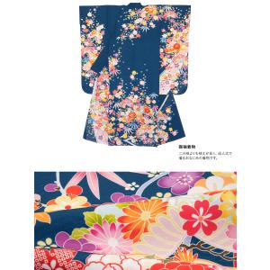レンタル 卒業式 袴 女性 袴セット 青 ブル...の詳細画像2