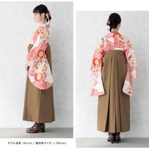 レンタル 卒業式 袴 女性 袴セット 赤 レッ...の詳細画像2
