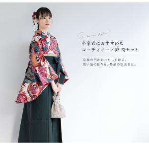 レンタル 卒業式 袴 女性 袴セット 着物セッ...の詳細画像1