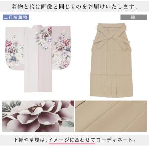 レンタル 卒業式 袴 女 女性 袴セット フル...の詳細画像3