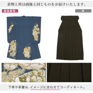 レンタル 卒業式 袴 振袖 女性 袴セット 着...の詳細画像3