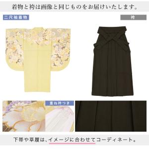 レンタル 卒業式 袴 女 女性 袴セット フル...の詳細画像3