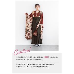 レンタル 卒業式 袴 振袖 女性 袴セット 着...の詳細画像4