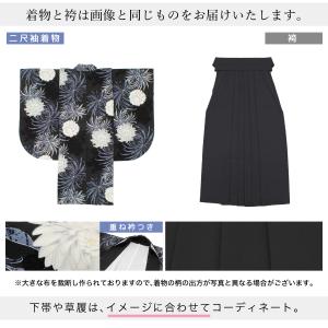 レンタル 卒業式 袴 女性 袴セット フルセッ...の詳細画像3
