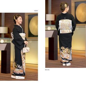 黒留袖 レンタル 結婚式 着物 フルセット 正...の詳細画像3