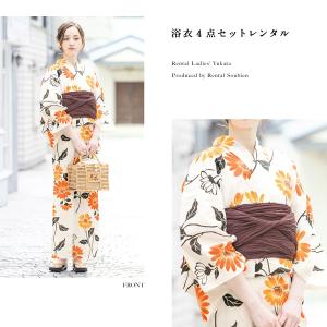浴衣 セット レンタル レディース 浴衣セット...の詳細画像1