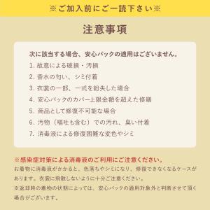 【着物の安心パック】汚れやほつれの修復にかかる...の詳細画像4