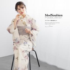 浴衣 レディース 浴衣セット 夏 大人 F 兵児...の商品画像