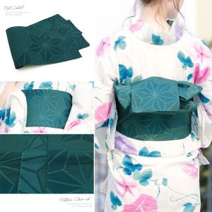浴衣 レディース 3点セット (浴衣/半幅帯/...の詳細画像2