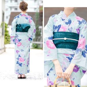 浴衣 レディース セット 作り帯 レトロ 浴衣...の詳細画像2