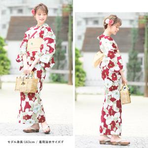 浴衣 レディース セット 作り帯 レトロ 浴衣...の詳細画像1