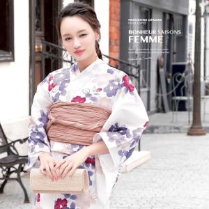 新柄！岡重謹製 浴衣反物/金魚女物 生地 原反 注染 本染め 両耳 本耳