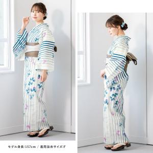 浴衣 レディース セット 浴衣セット 半幅帯 ...の詳細画像1