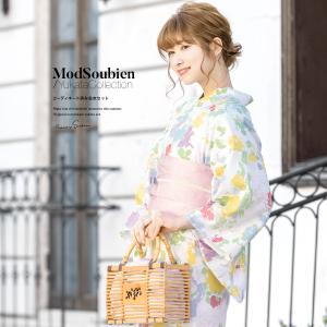 SOUBIEN（創美苑） 浴衣セット 3点セット（浴衣/帯/下駄） ボヌール