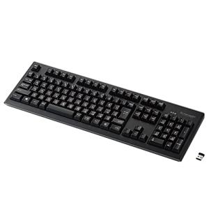 エレコム キーボード ワイヤレス (レシーバー付属)