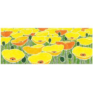 絵画 花の絵 インテリア 壁掛け 版画 横長 ...の詳細画像3