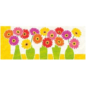 絵画 花の絵 インテリア 壁掛け 版画 横長 ...の詳細画像3