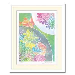 絵画 アート インテリア 壁掛け 版画 おしゃれ ギフト 額入り 小さい絵