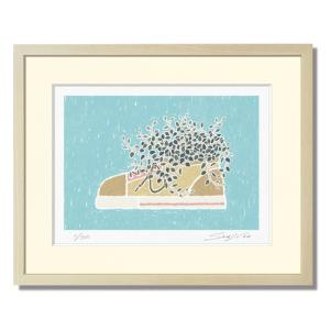 絵画 静物画 インテリア 壁掛け 版画 アート 玄関 おしゃれ 額入り