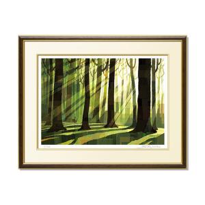サルボ『エーゲ海・パノラマ』ミクストメディア 【絵画 額付 新品 版画