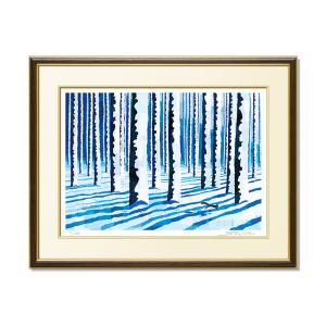 絵画 花の絵 和風 壁掛け インテリア 版画 玄関 おしゃれ 杜若 額入り