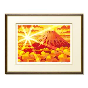 富士山の装飾画と浮世絵の日本料理店に飾られた桜の風景壁画2+tevetamw.com