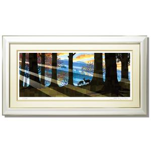 山下 清 【長崎風景】限定300部／リトグラフ／新品額装