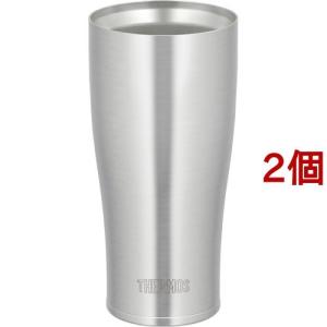 サーモス 真空断熱タンブラー JDE-420 S ( 2コセット )/ サーモス(THERMOS)