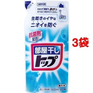液体 部屋干しトップ つめかえ用 ( 600mL*3コセット )/ 部屋干しトップ