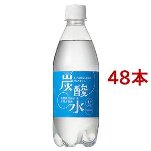 国産 天然水仕込みの炭酸水 ナチュラル ( 500mL*48...