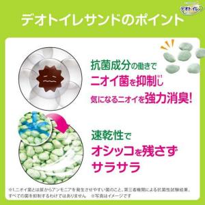 デオトイレ緑茶成分入り消臭・抗菌サンド 猫用 ...の詳細画像2