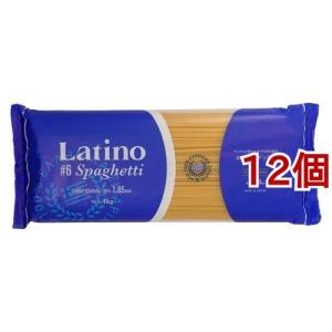 ラティーノ No.6 スパゲッティ 1.65mm デュラム小麦100% ( 1kg*12コセット )/ ラティーノ ( パスタ )｜soukai