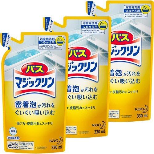 バスマジックリン お風呂用洗剤 詰め替え ( 330ml*3個セット )/ バスマジックリン