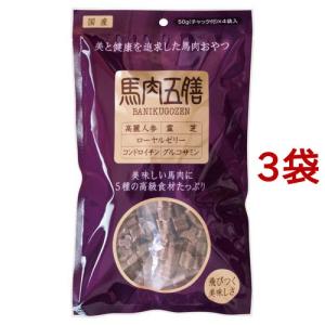 オリエント商会 馬肉五膳 シニア 200g (50g×4袋) （犬用おやつ）at