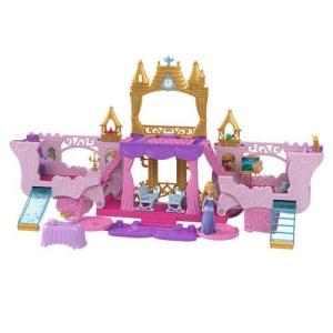 ディズニープリンセス ピンクのおしろ 〜ばしゃがおしろにへんしん〜 HWX17 ( 1セット )/ ディズニープリンセス（Disney Princess）