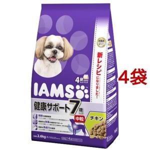 アイムス 7歳以上用 健康サポート チキン 中粒 ( 2.6kg*4コセット )/ アイムス ( ド...