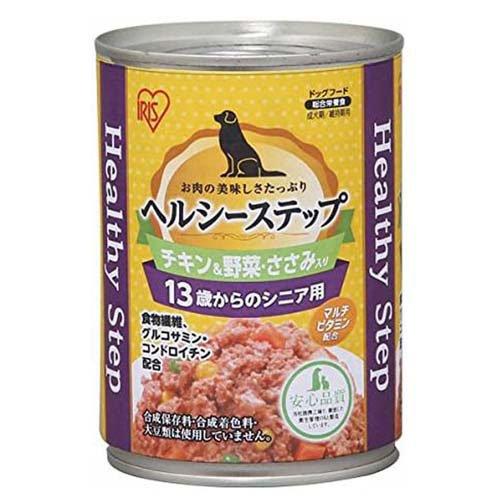 ヘルシーステップ 13歳以上用 チキン＆野菜・ささみ入り P-HLC-13CV ( 375g×24個...