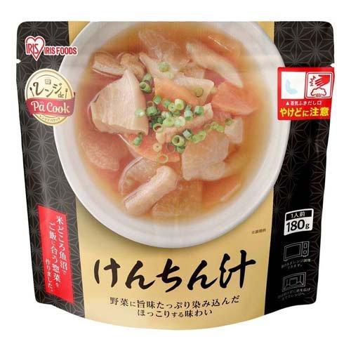 アイリスオーヤマ けんちん汁 レンジ 温めるだけ ( 180g*36個入 ) ( けんちん汁 味噌汁...