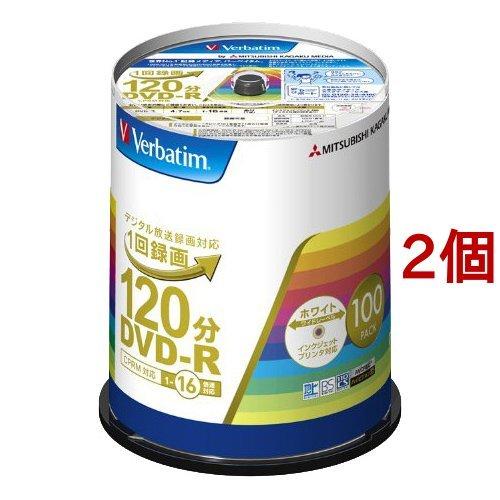 バーベイタム DVD-R 録画用 16倍速 VHR12JP100V4 ( 100枚入*2コセット )...