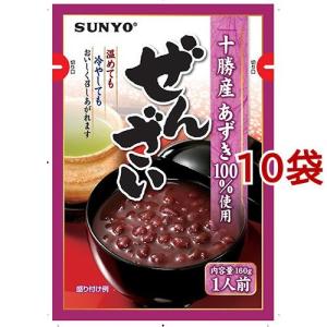 サンヨー 十勝産あずき100％使用 ぜんざい ( 160g*10コ )