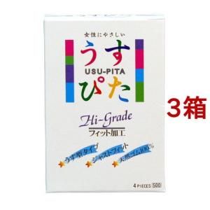 コンドーム/うすぴた500 ( 4コ入*3コセット ) ( 避妊具 )｜soukai